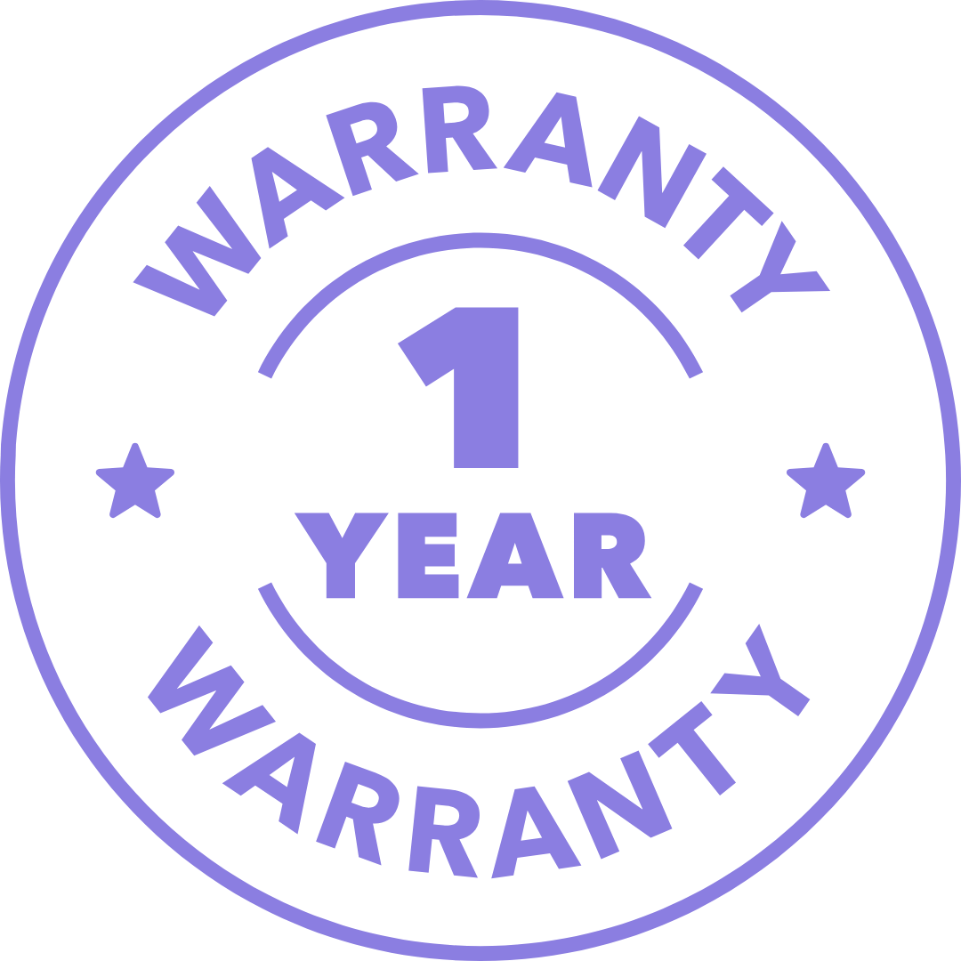 1-year warranty
Circular badge icon with the text "1 Year Warranty," representing the Nomanox 1-year warranty on electronics.