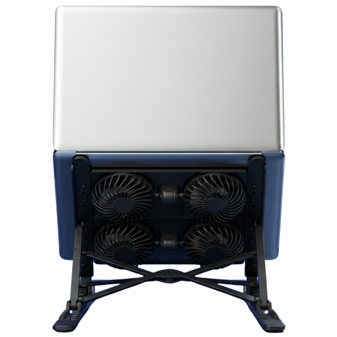 Nomanox Cooling Laptop Stand — Folds Flat. Stays Cool