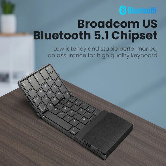 Nomanox Foldable Keyboard — Folds Flat. Types Real