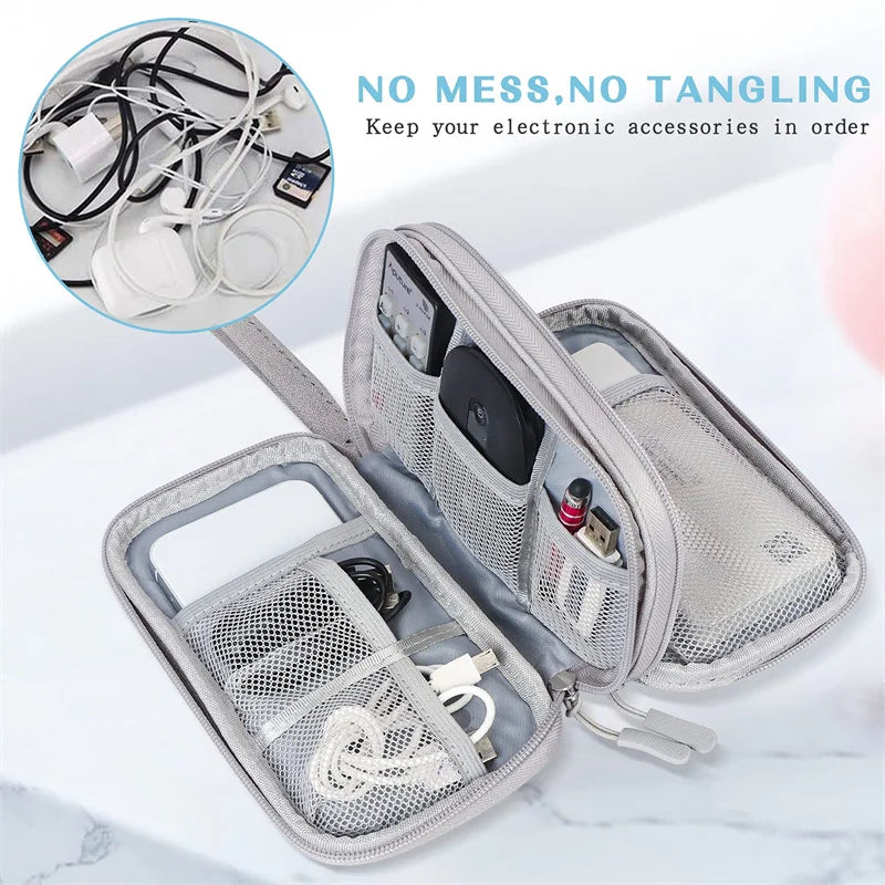 Nomanox Cable Travel Pouch — Sorted. Sealed. Packed