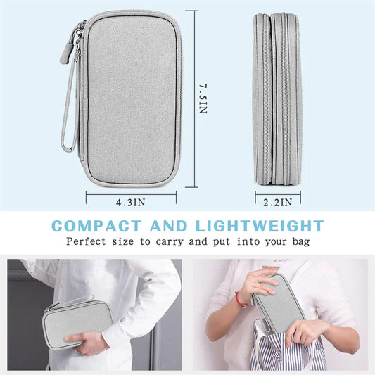 Nomanox Cable Travel Pouch — Sorted. Sealed. Packed