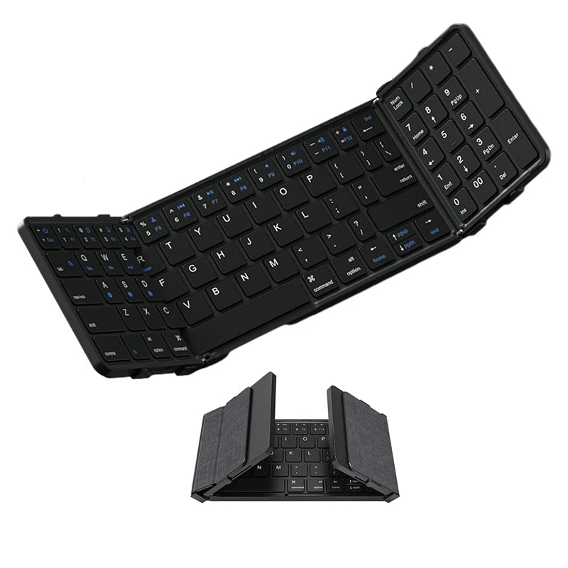Nomanox Foldable Keyboard — Folds Flat. Types Real