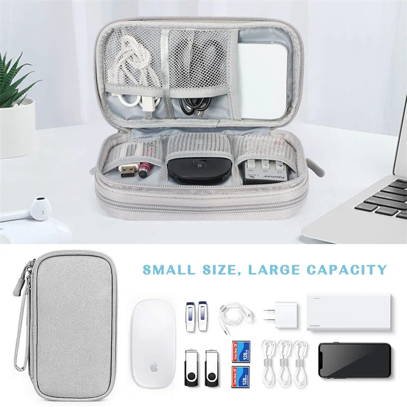 Nomanox Cable Travel Pouch — Sorted. Sealed. Packed
