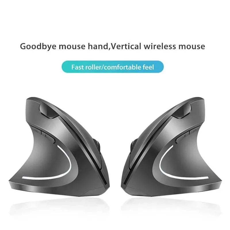 Nomanox Vertical Mouse — Quiet Click. Easy Wrist
